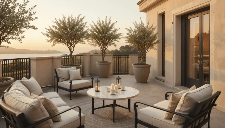 Old Money Summer Balcony Ideas
