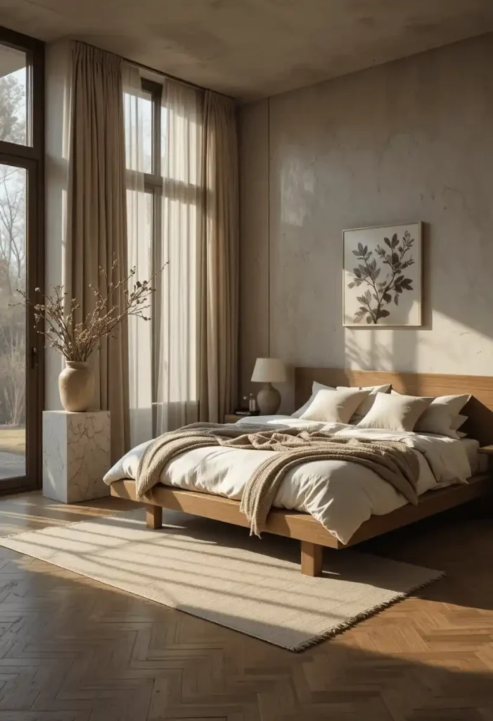 Layer Soft Linen Bedding in Earthy Neutrals