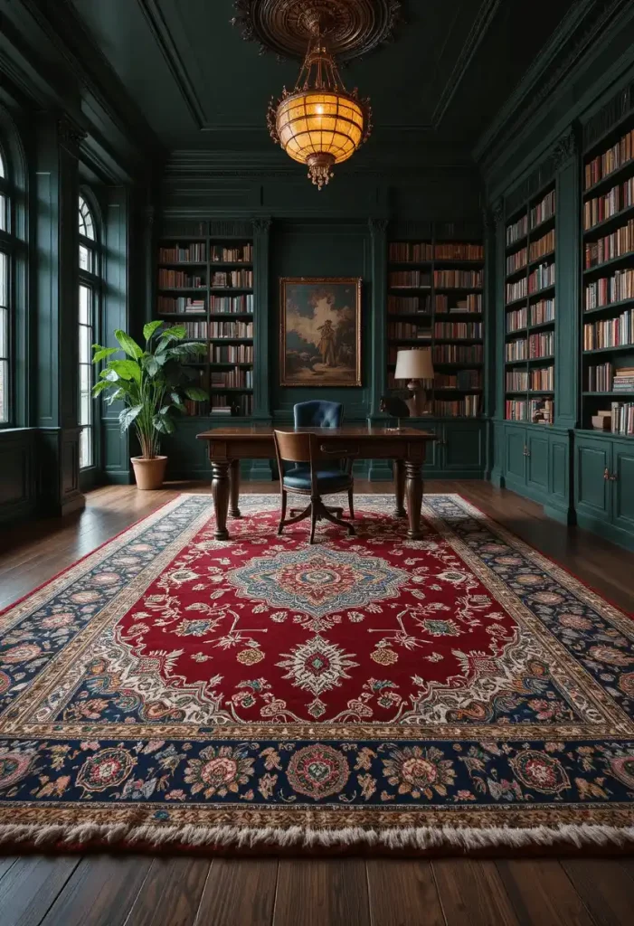 Vintage Persian or Moroccan Area Rug
