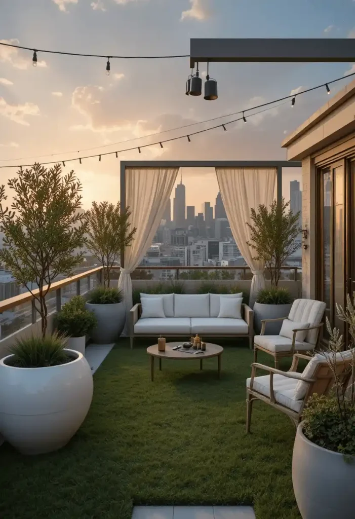 Rooftop Terrace Garden