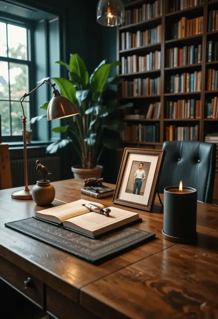 Curated Personal Objects and Desk Accessories