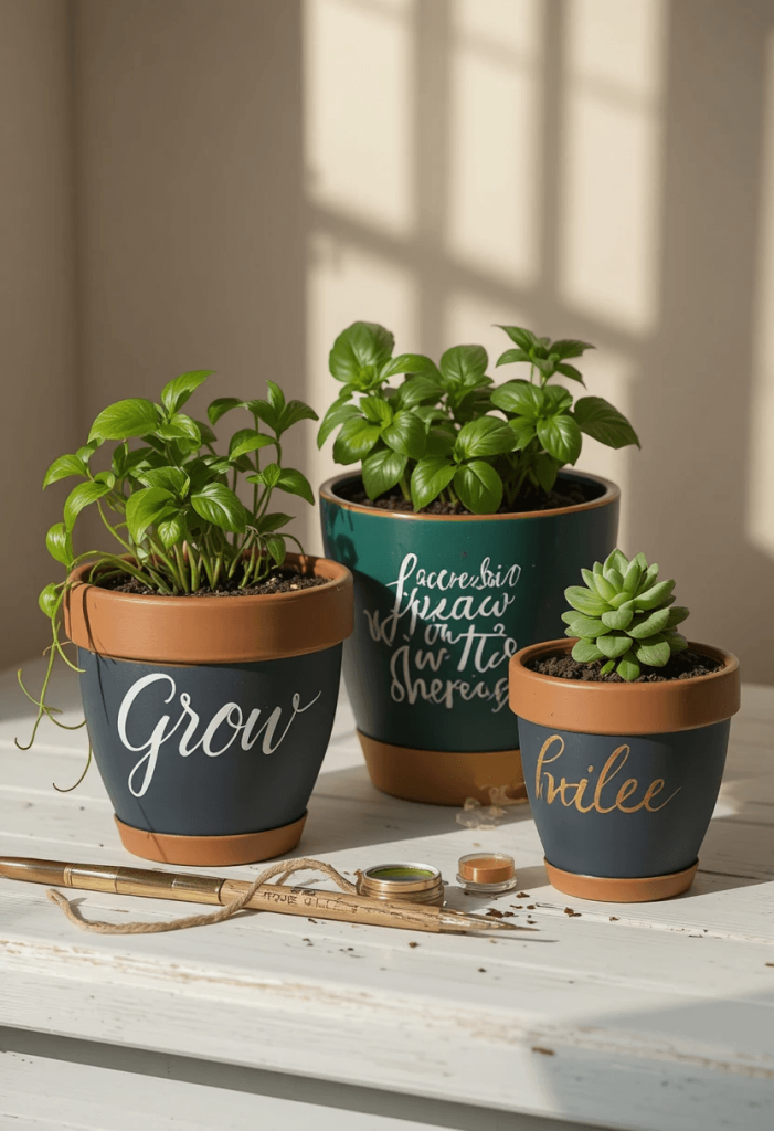 Personalized Name or Quote Pot