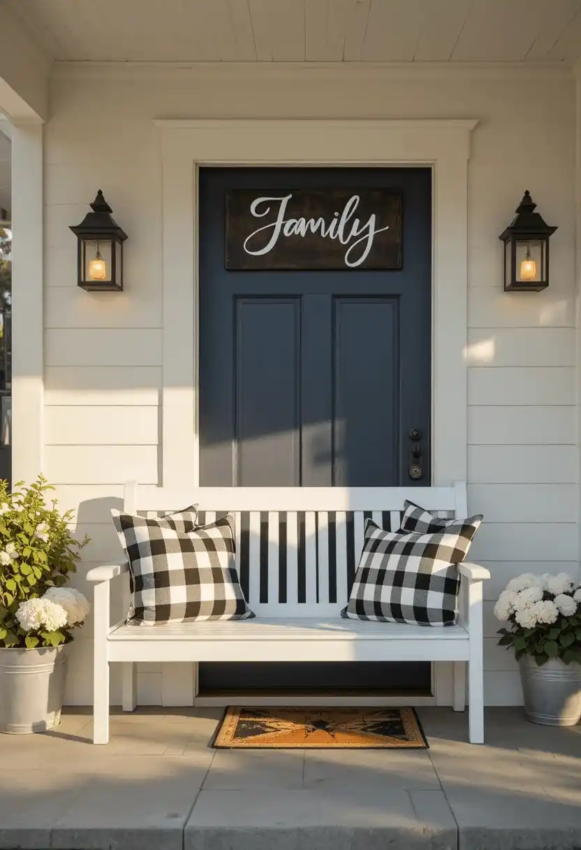 Hang a Personalized Wooden Porch Sign