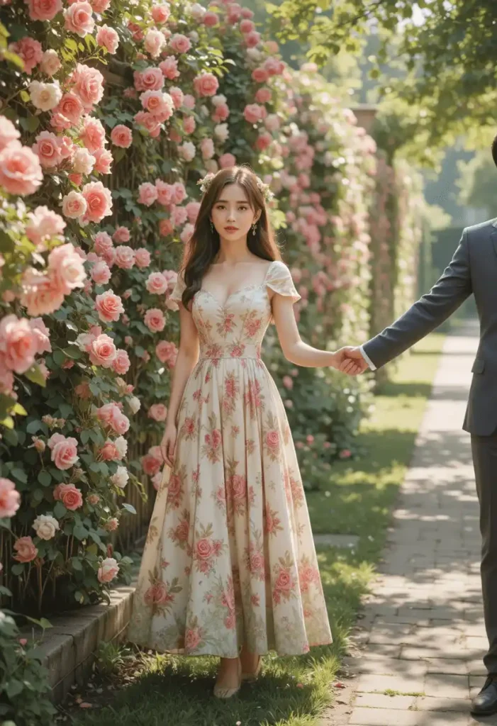 Floral Midi Dress