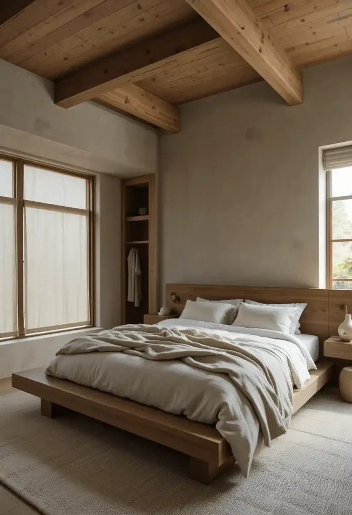 Choose a Low Wooden Platform Bed