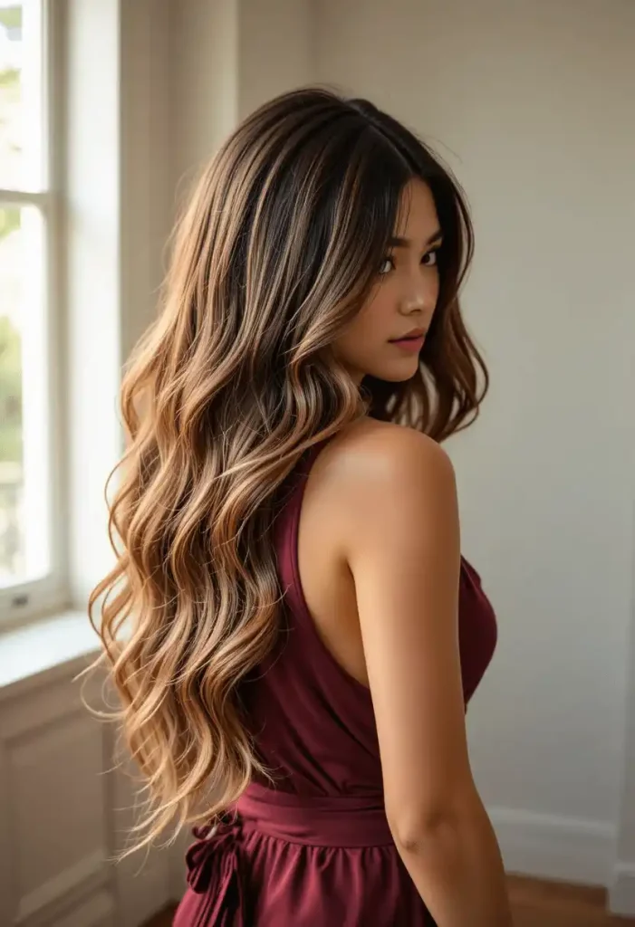 Dark Chocolate with Caramel Highlights