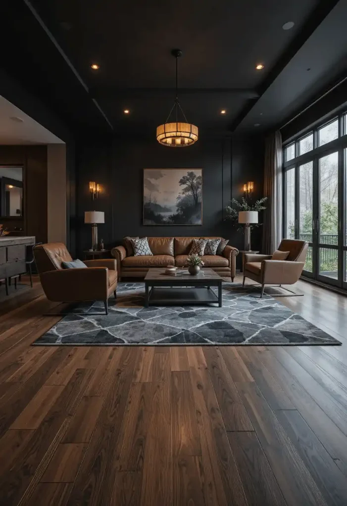 Dark Wood Flooring