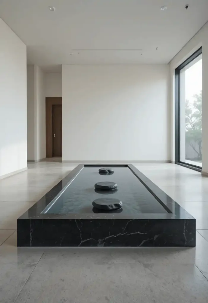 Zen Minimalist Indoor Pond