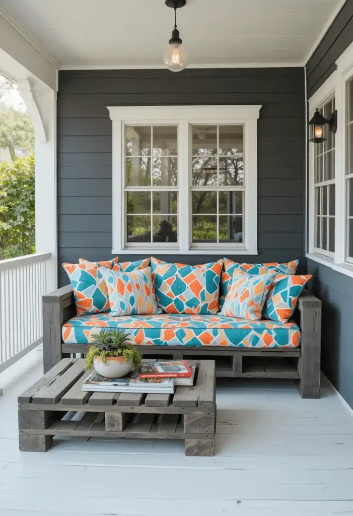 Build a DIY Pallet Sofa