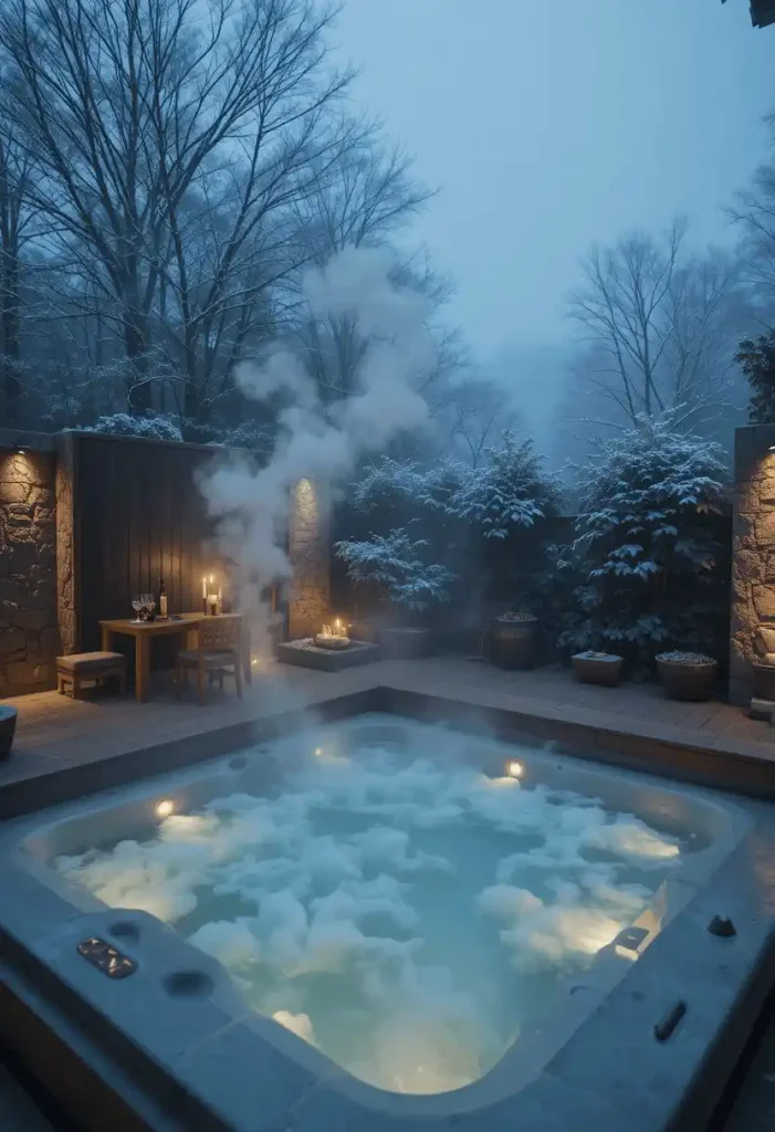 Outdoor Spa and Hot Tub