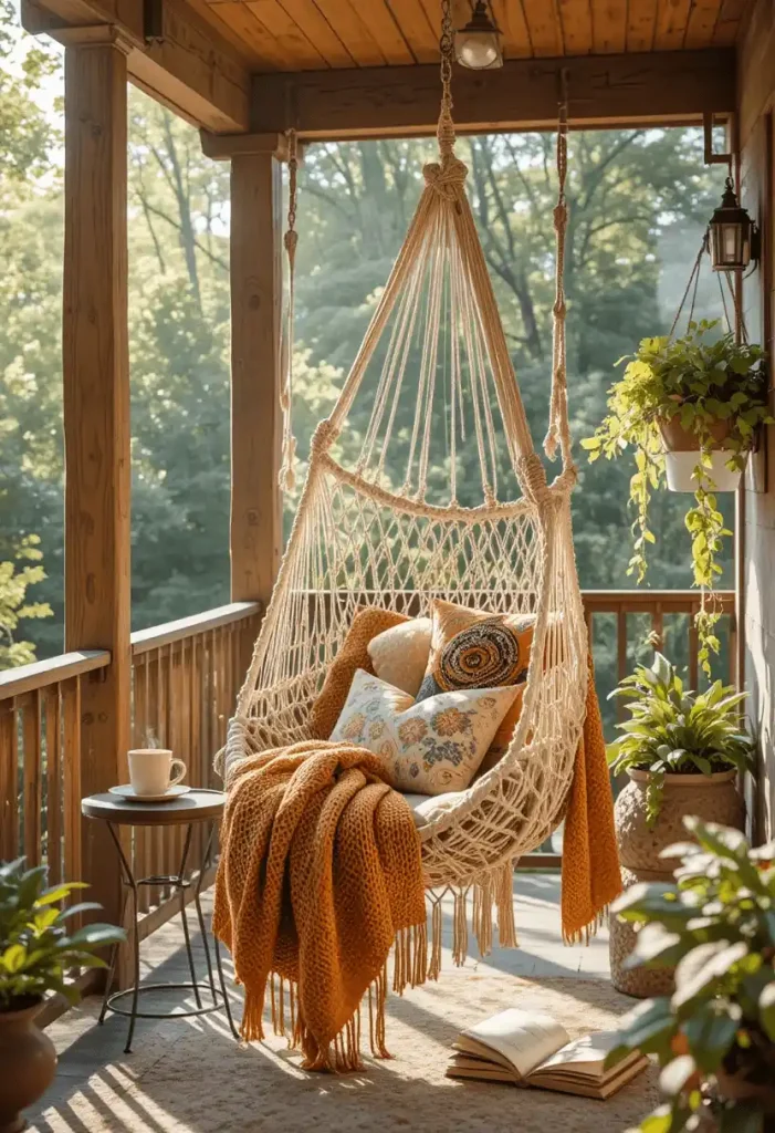 Hang a Porch Swing or Hammock Chair