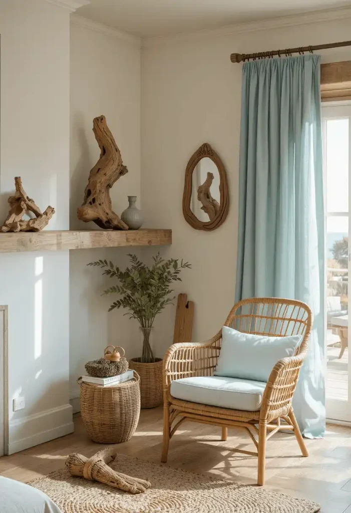 Driftwood and Natural Texture Elements
