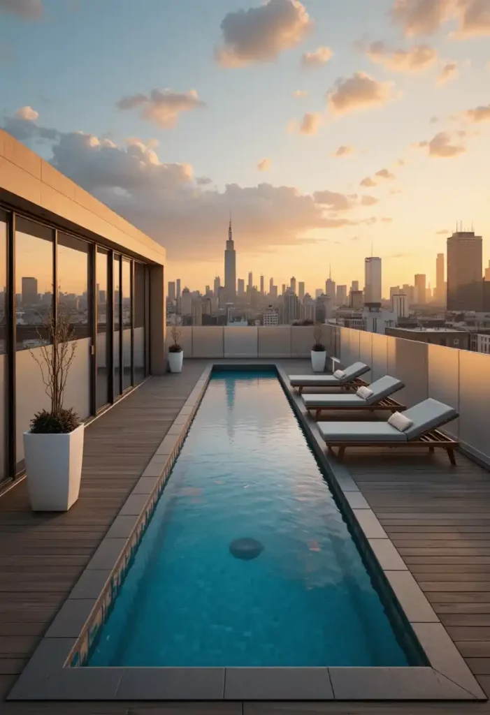 Rooftop Pool Deck