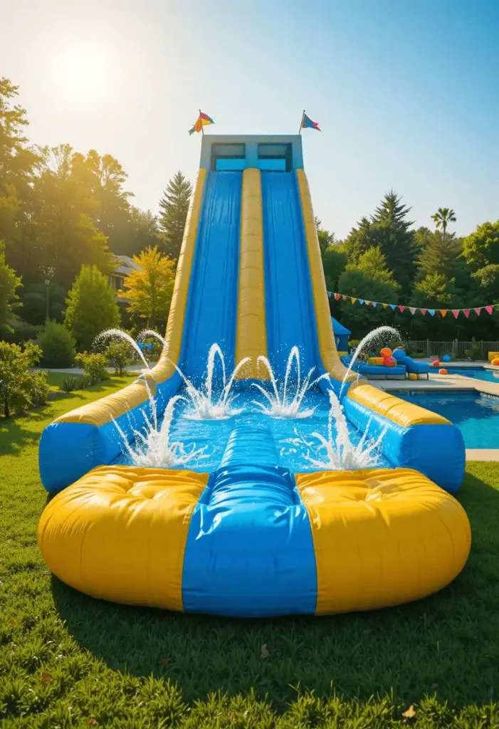 Giant Slip and Slide