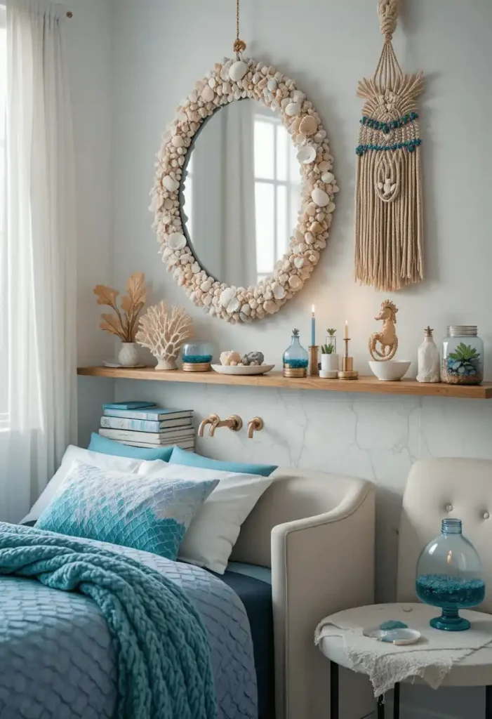 Mermaid Scale Patterned Bedding