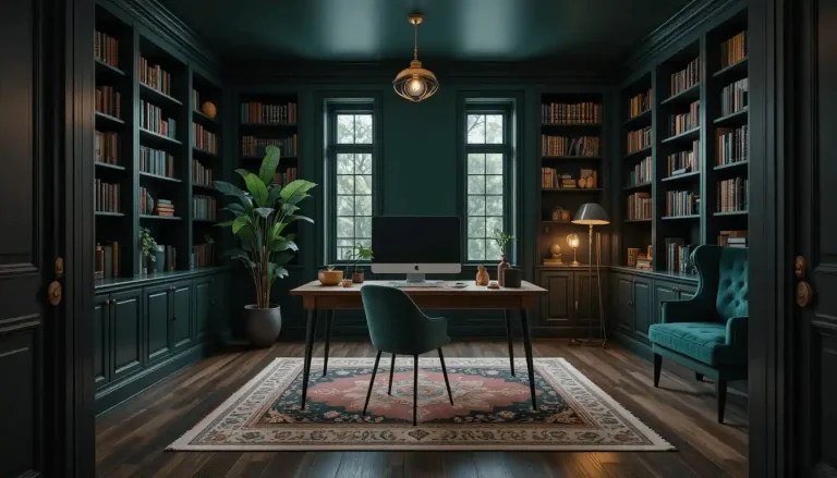 Moody Home Office Ideas